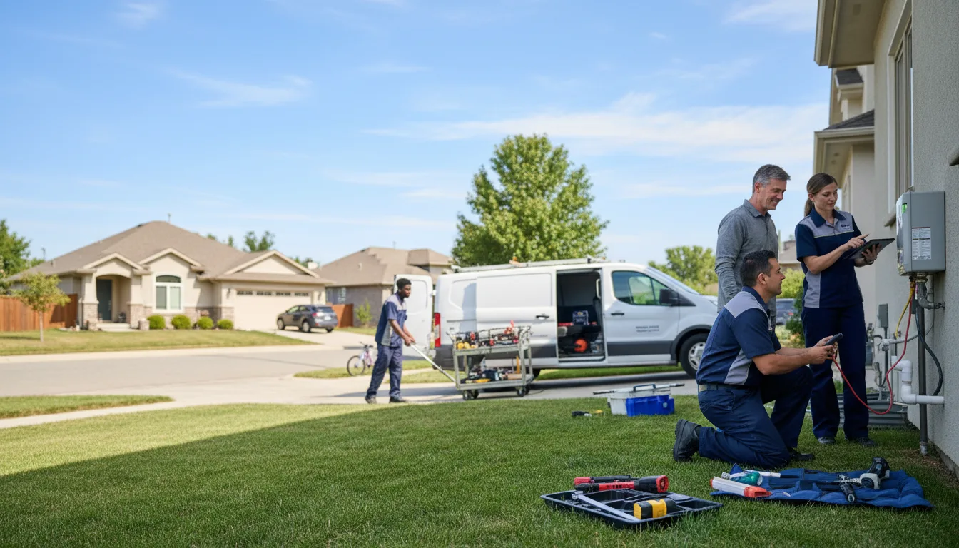 Tankless water heater service in Fayetteville, PA